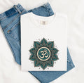 Om Mandala Shirt – Yoga Meditation Graphic Tee – Boho Spiritual Tee – Mindfulness Shirt – Yoga Lover Gift