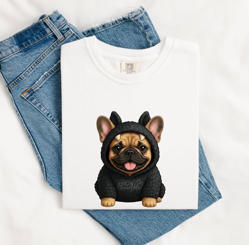 French Bulldog Shirt – Cute Frenchie Graphic Tee – Funny Dog Lover Tee – French Bulldog Mom Gift – Frenchie Lover Gift