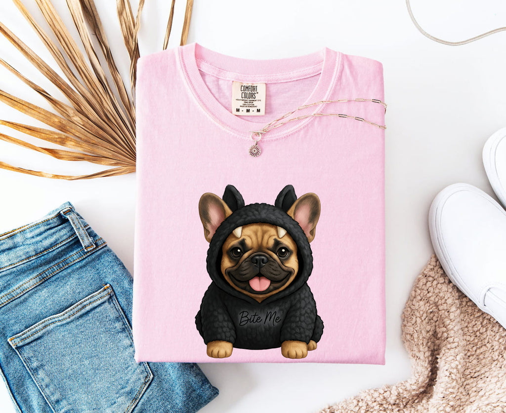 French Bulldog Shirt – Cute Frenchie Graphic Tee – Funny Dog Lover Tee – French Bulldog Mom Gift – Frenchie Lover Gift