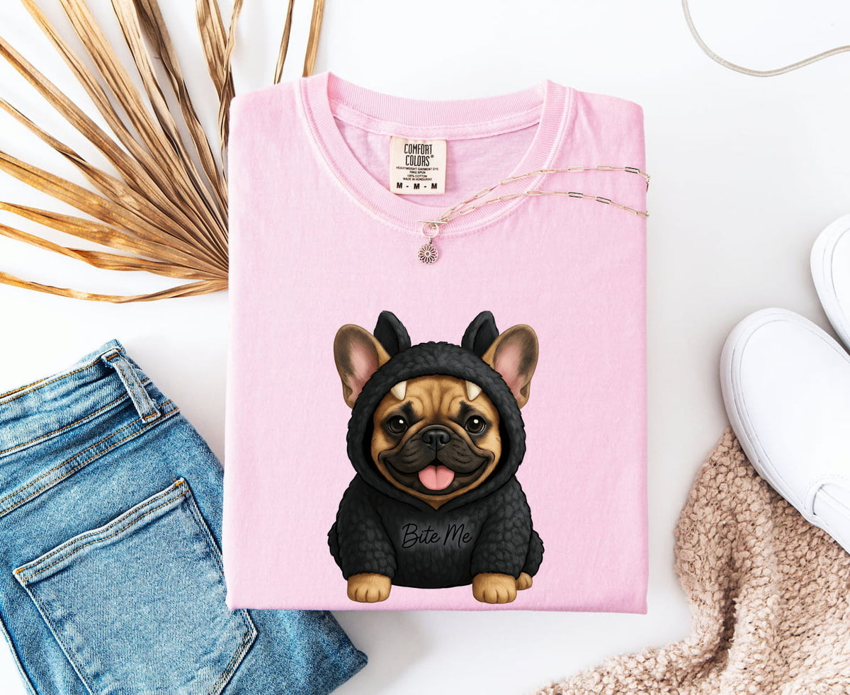 French Bulldog Shirt – Cute Frenchie Graphic Tee – Funny Dog Lover Tee – French Bulldog Mom Gift – Frenchie Lover Gift