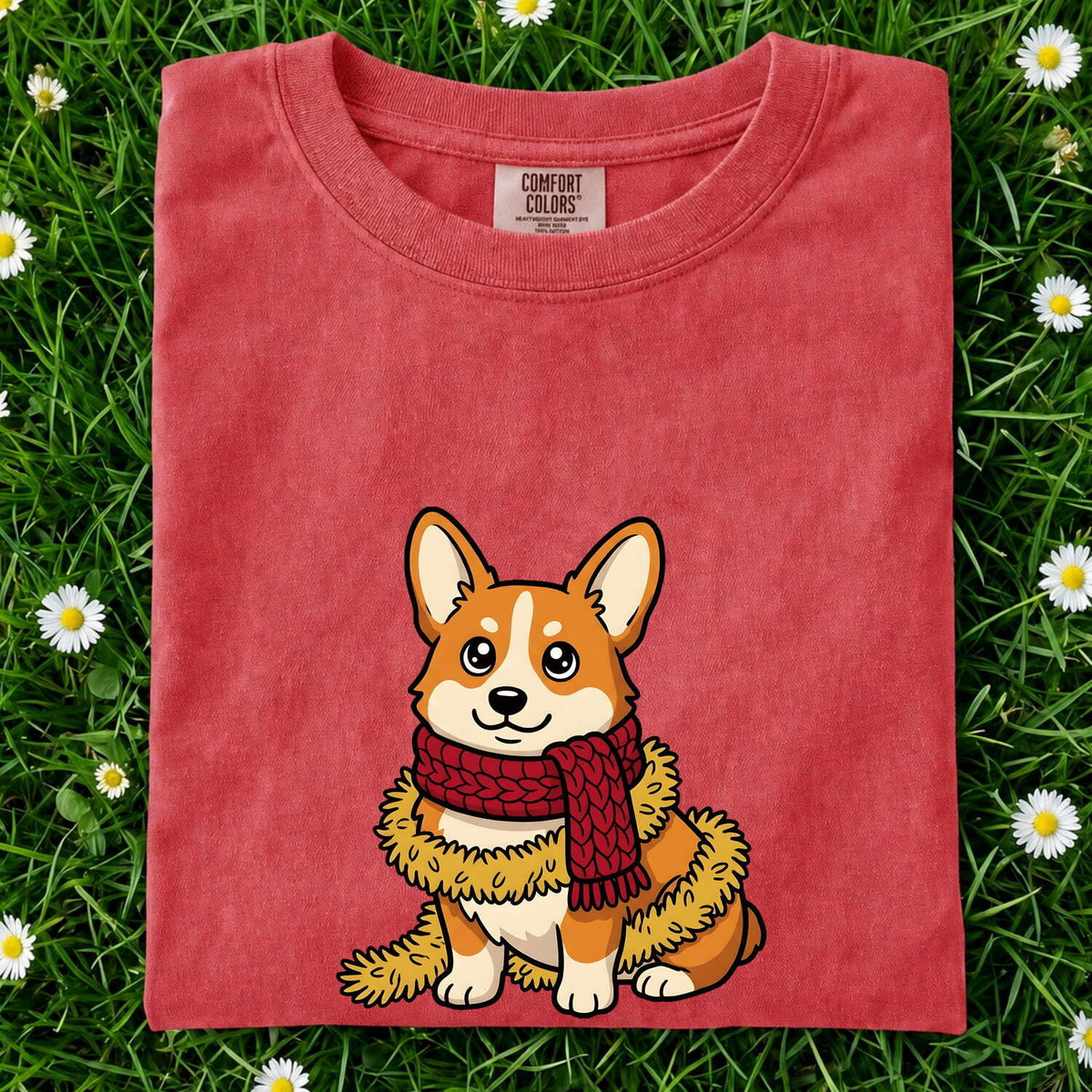 Cute Corgi Shirt – Corgi Mom Graphic Tee – Funny Dog Lover Tee – Corgi Gift for Women – Cozy Puppy Shirt