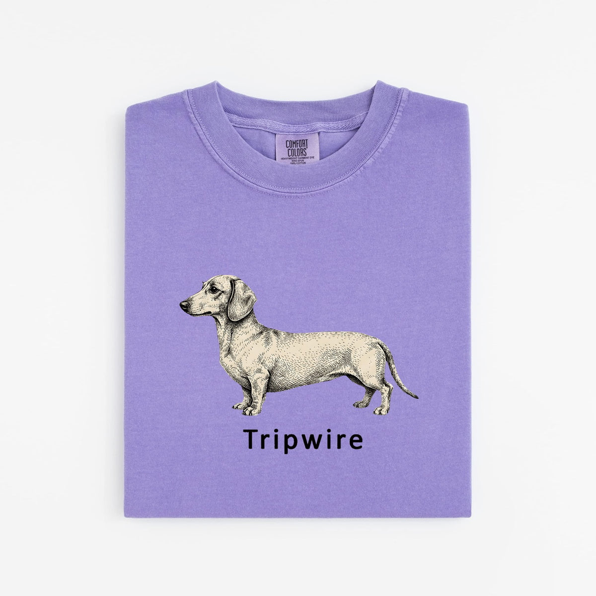 Tripwire Dachshund Shirt – Funny Wiener Dog Tee – Dachshund Lover Gift – Dog Mom Graphic Tee