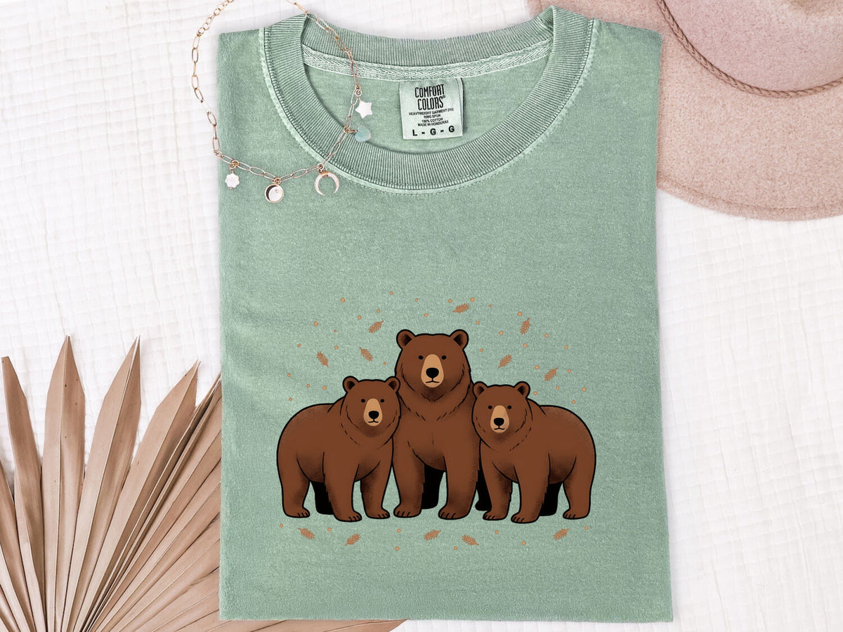 Bear Family Shirt, Mama Bear Graphic Tee, Cute Bear Shirt