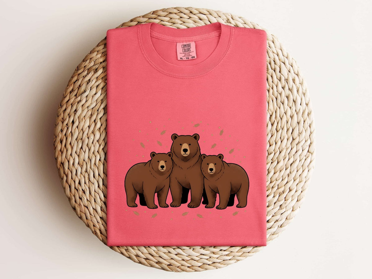 Bear Family Shirt, Mama Bear Graphic Tee, Cute Bear Shirt