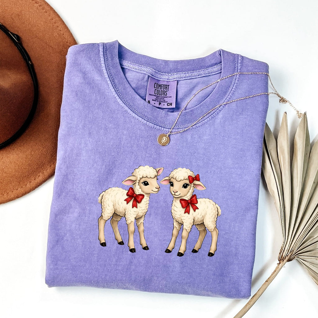 Cute Lamb Shirt, Sheep Lover Tee, Farm Animal Shirt