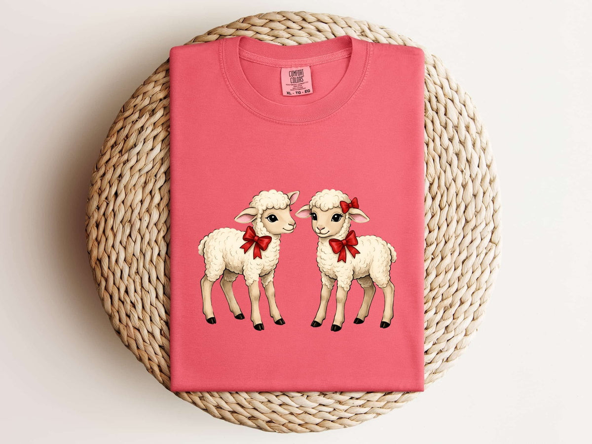 Cute Lamb Shirt, Sheep Lover Tee, Farm Animal Shirt