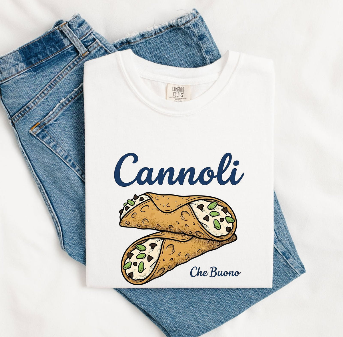 Cannoli Shirt, Italian Food Lover Tee, Funny Dessert Shirt
