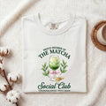 Matcha Social Club Shirt, Matcha Lover Tee, Green Tea Shirt