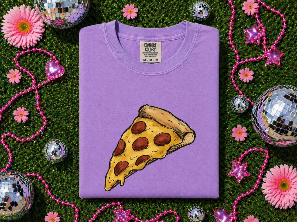 Pizza Lover Shirt – Pepperoni Pizza Graphic Tee – Funny Foodie Gift – Pizza Tee – Cute Food Lover Shirt