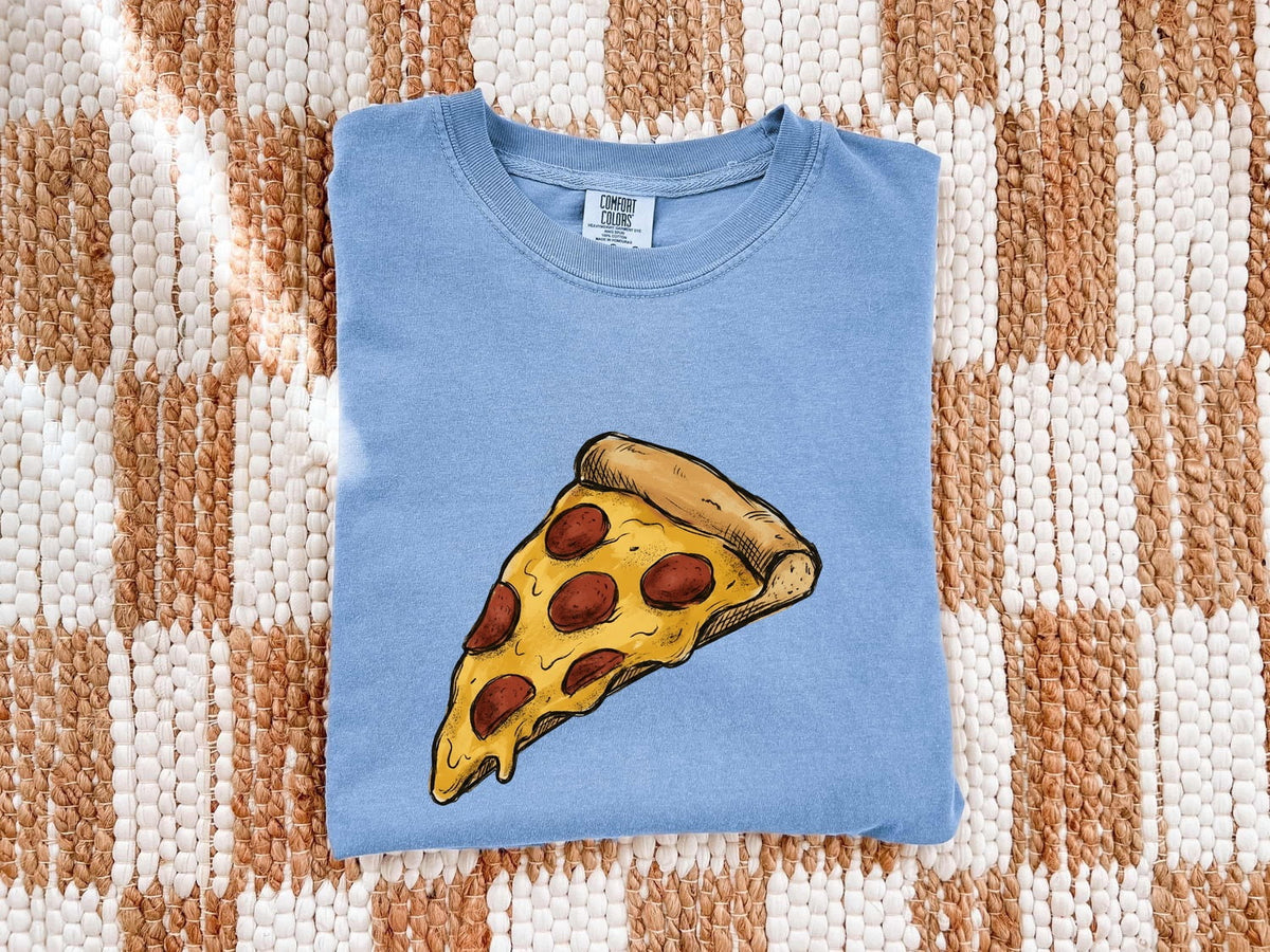Pizza Lover Shirt – Pepperoni Pizza Graphic Tee – Funny Foodie Gift – Pizza Tee – Cute Food Lover Shirt