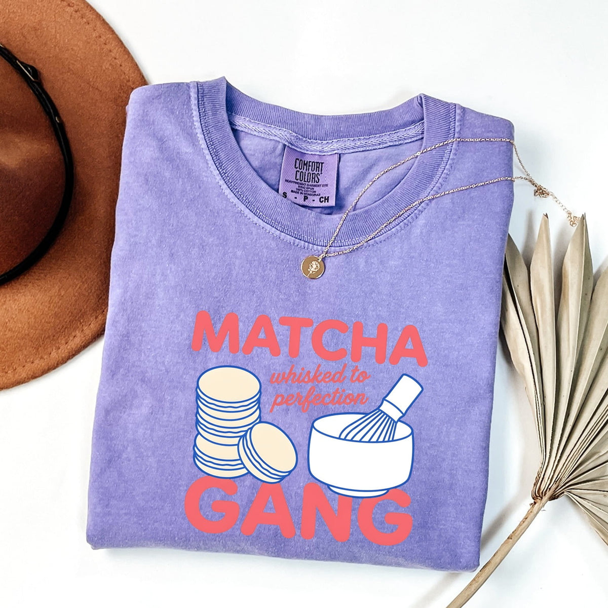 Matcha Gang Shirt – Matcha Lover Graphic Tee – Cute Tea Tee – Japanese Green Tea Gift