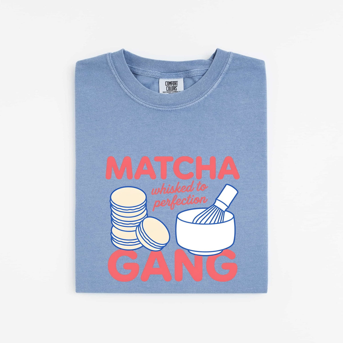 Matcha Gang Shirt – Matcha Lover Graphic Tee – Cute Tea Tee – Japanese Green Tea Gift