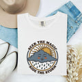Seek the Magic Ride the Storm Tee – Inspirational Sun and Rain Graphic Tee