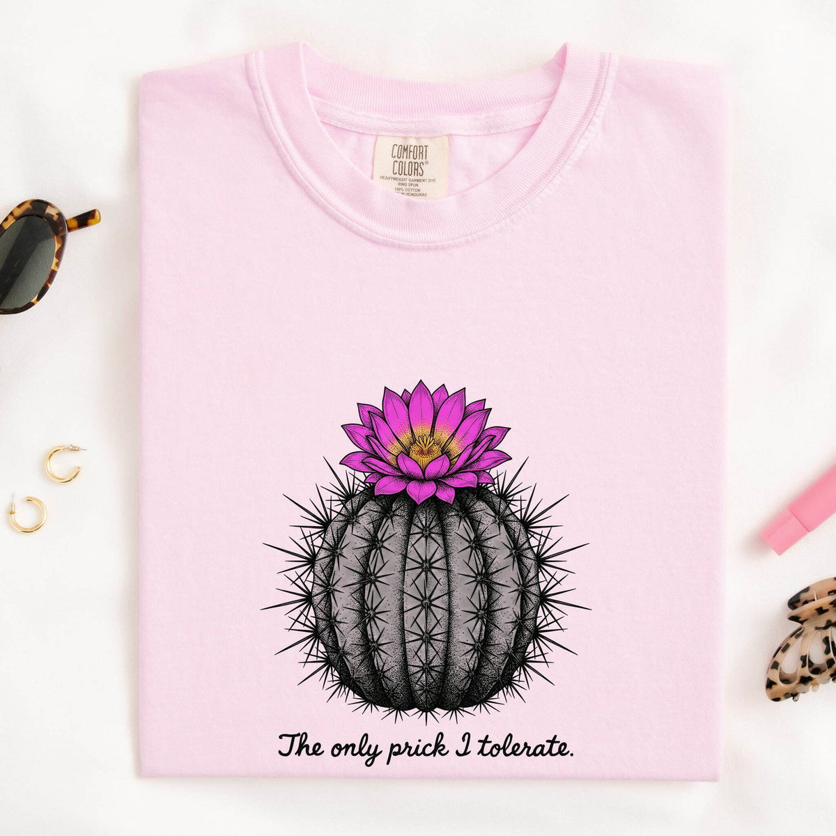 Funny Cactus Shirt – The Only Prick I Tolerate Tee – Cactus Lover Gift