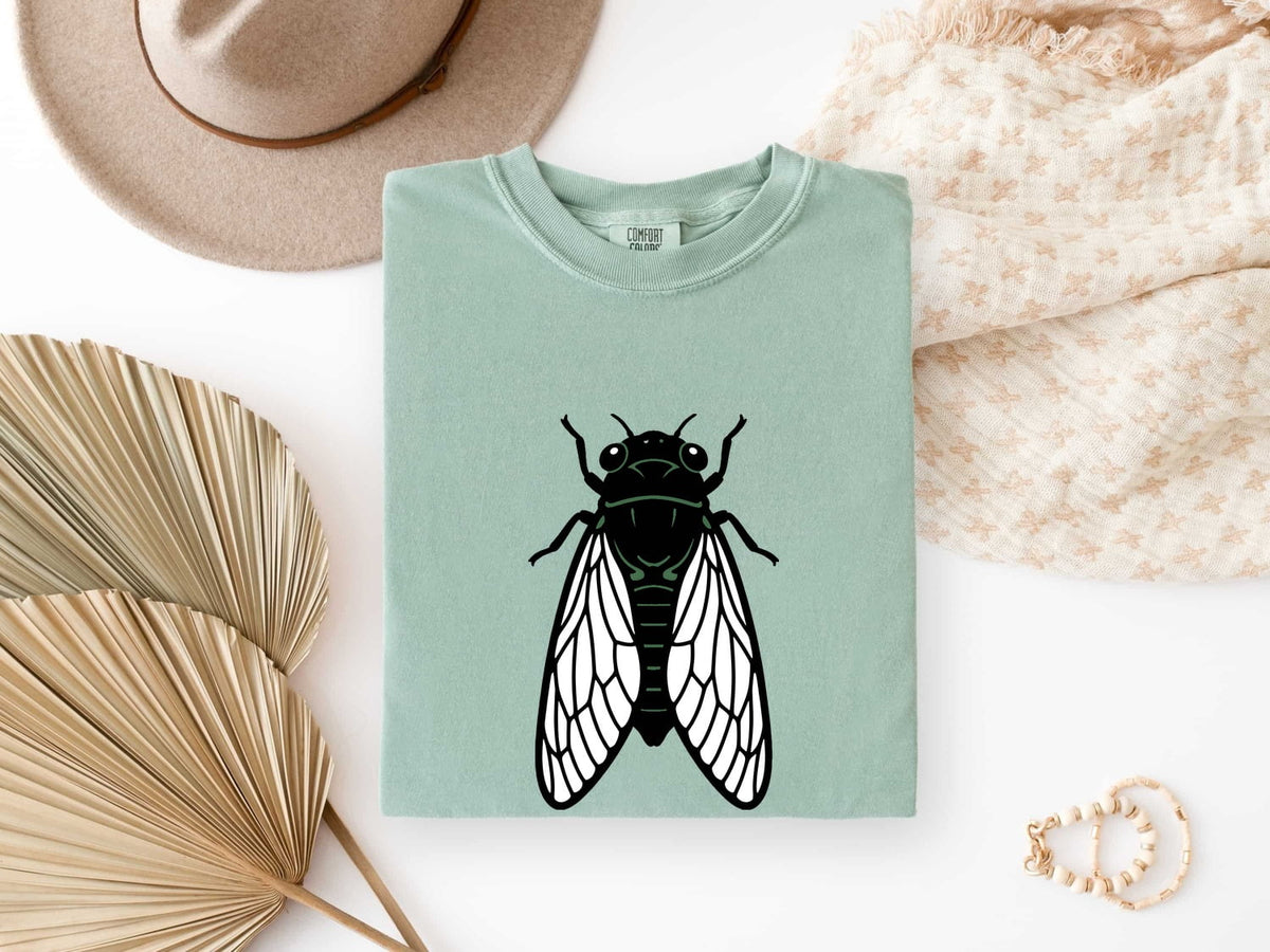 Cicada Tee – Vintage Insect Graphic Tee – Entomology Shirt – Bug Lover Gift