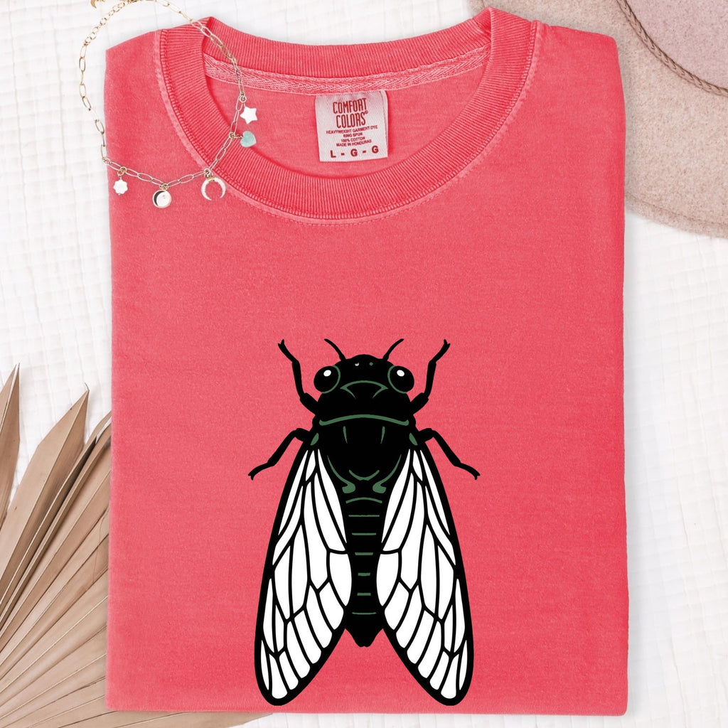 Cicada Tee – Vintage Insect Graphic Tee – Entomology Shirt – Bug Lover Gift
