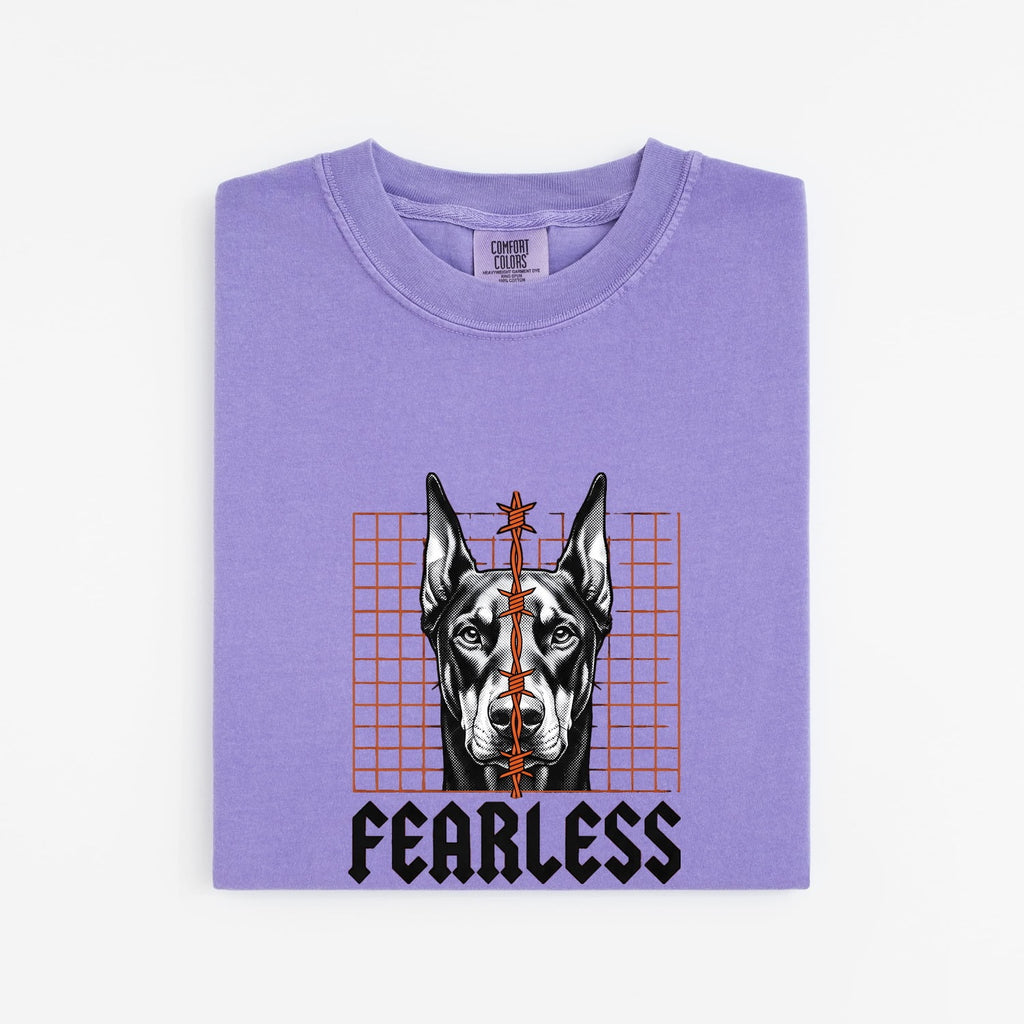 Doberman Shirt – Fearless Dog Graphic Tee – Doberman Pinscher Tee – Dog Lover Gift