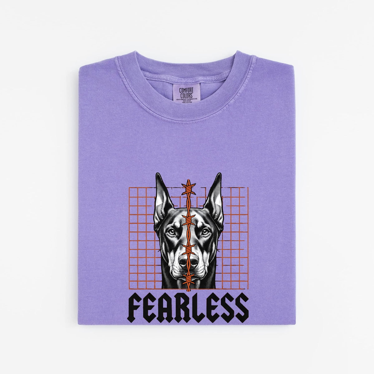Doberman Shirt – Fearless Dog Graphic Tee – Doberman Pinscher Tee – Dog Lover Gift