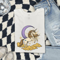 Unicorn Moon Shirt, Celestial Fantasy Tee, Magical Unicorn Tee
