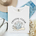Crystal Clear Shirt, Crystal Lover Tee, Gemstone Graphic Tee