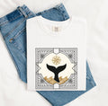 Whale Tail Shirt – Coastal Graphic Tee – Nautical Ocean Tee – Beach Lover Gift