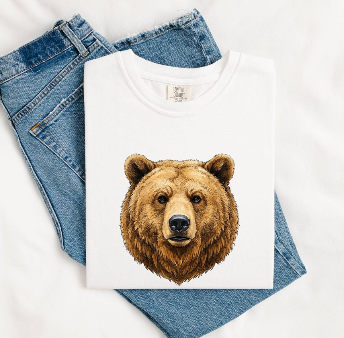 Bear Shirt, Grizzly Bear Tee, Bear Lover Gift