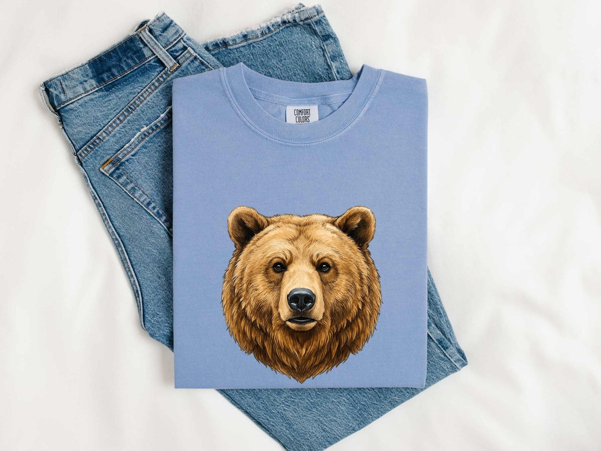 Bear Shirt, Grizzly Bear Tee, Bear Lover Gift