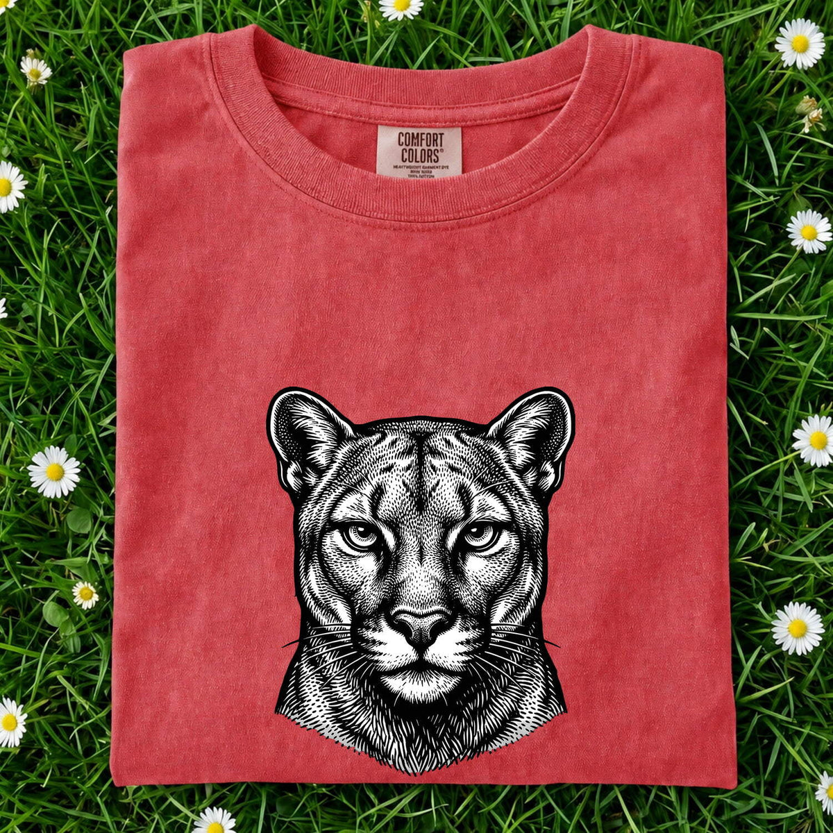 Big Cat Shirt, Wild Cat Graphic Tee, Panther Style Tee