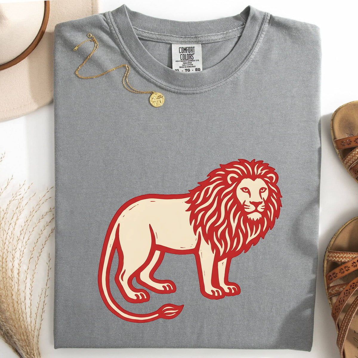 Lion Shirt, Lion Graphic Tee, Wildlife Tee