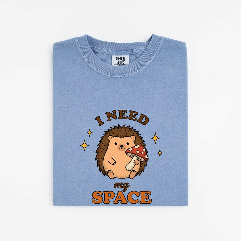 I Need My Space Shirt, Funny Hedgehog Tee, Introvert Shirt