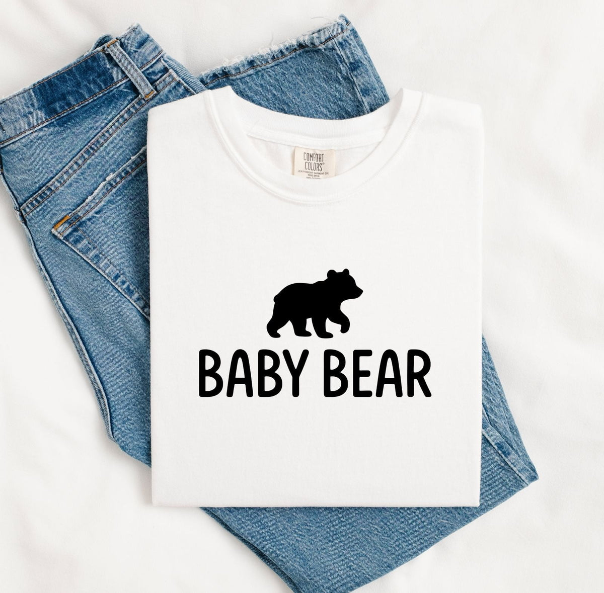 Baby Bear Shirt, Cute Bear Tee, Family Matching Tee