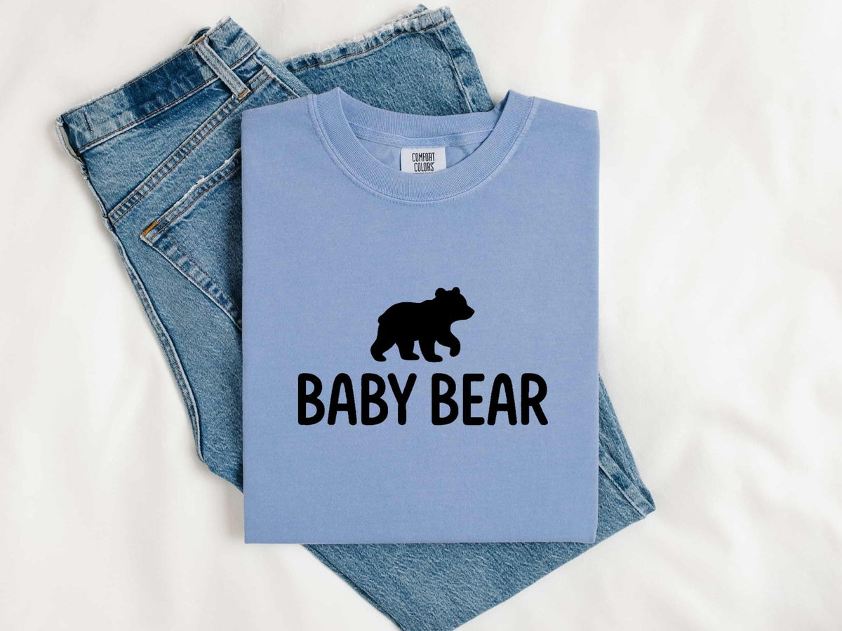 Baby Bear Shirt, Cute Bear Tee, Family Matching Tee