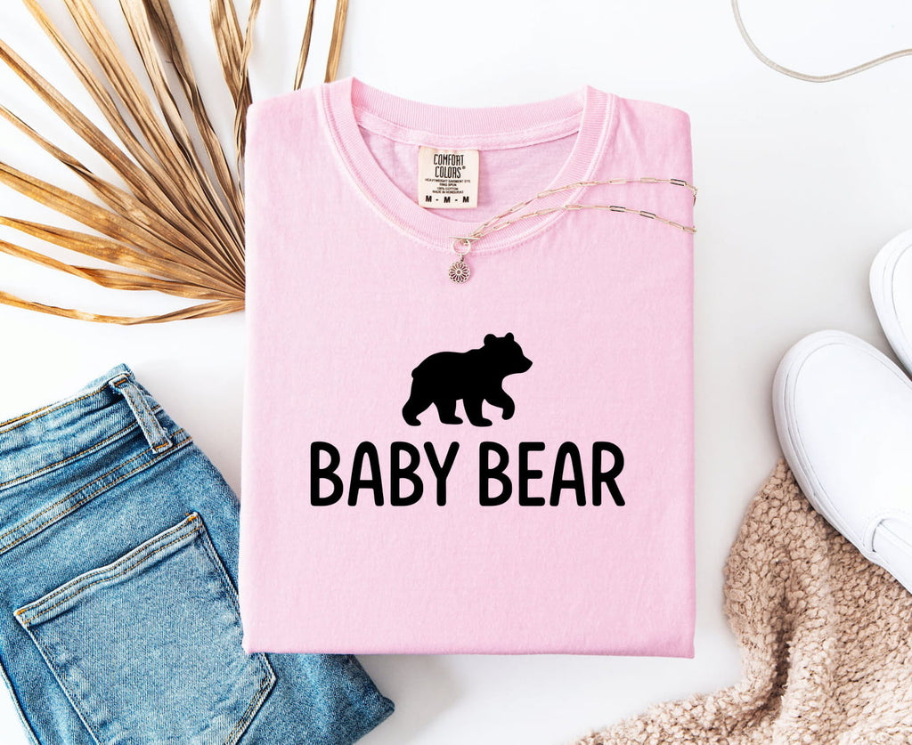 Baby Bear Shirt, Cute Bear Tee, Family Matching Tee