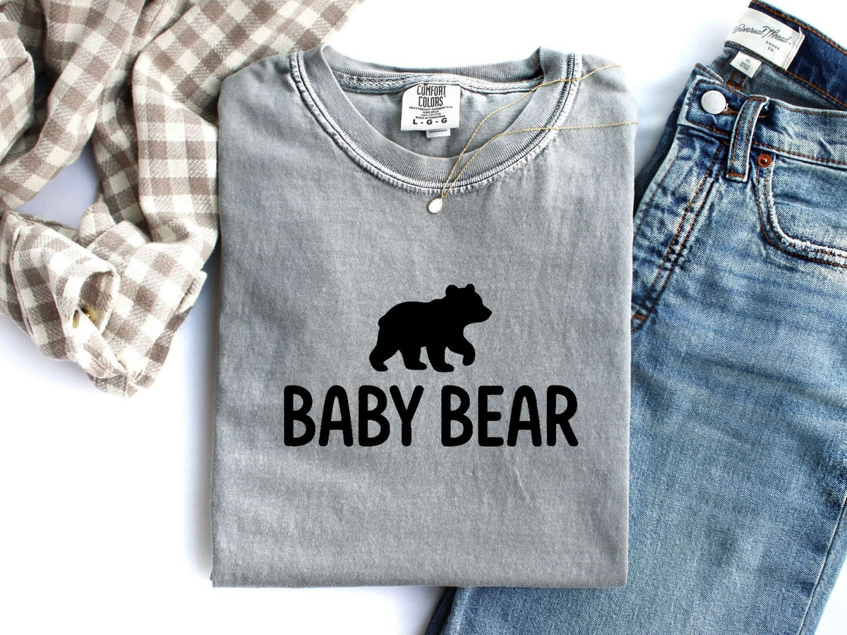 Baby Bear Shirt, Cute Bear Tee, Family Matching Tee