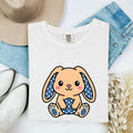 Cute Bunny Shirt, Kawaii Rabbit Tee, Bunny Lover Gift for Her