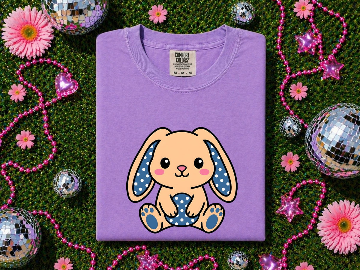 Cute Bunny Shirt, Kawaii Rabbit Tee, Bunny Lover Gift for Her