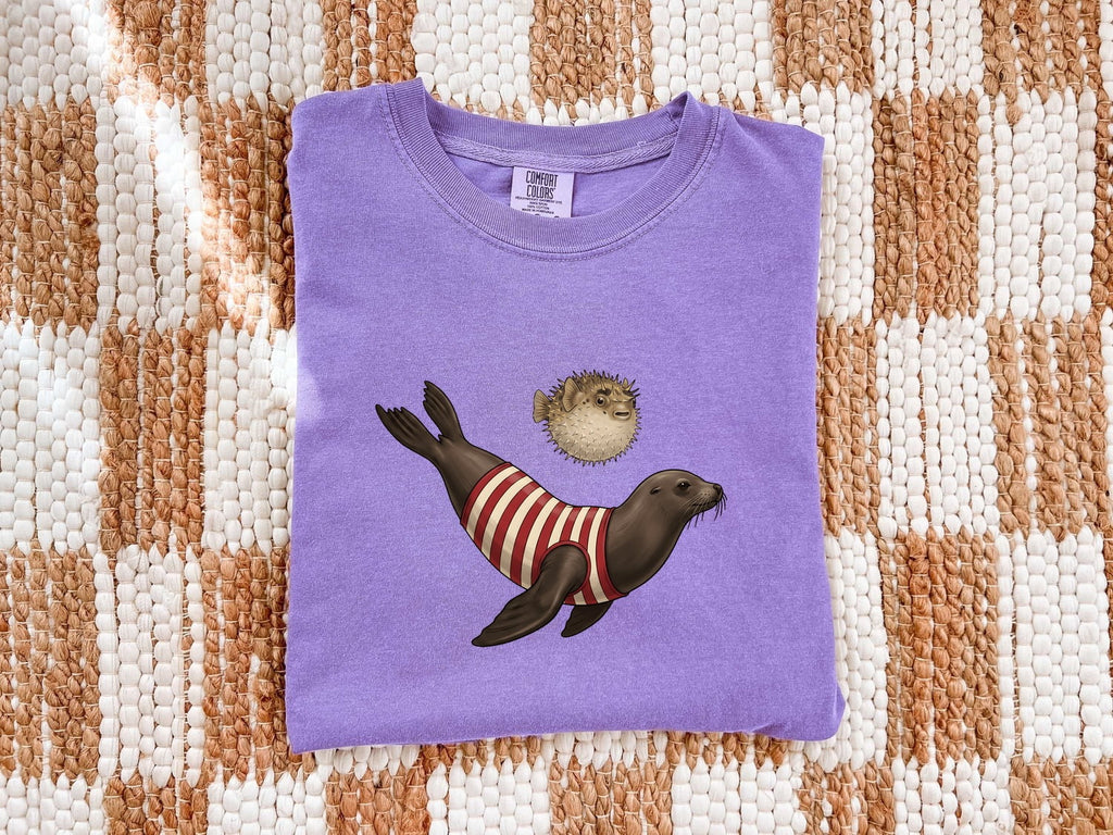 Funny Seal Shirt, Cute Ocean Animal Tee, Seal Lover Gift