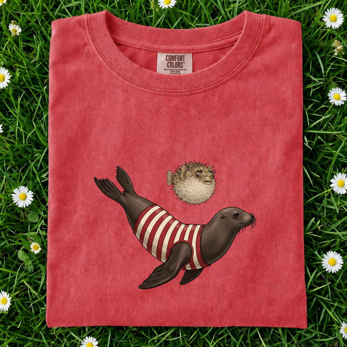 Funny Seal Shirt, Cute Ocean Animal Tee, Seal Lover Gift