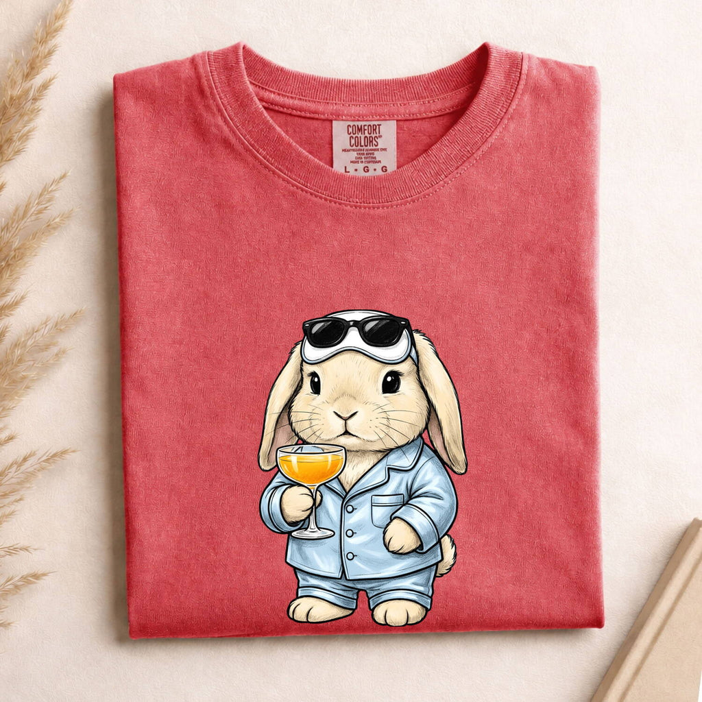 Cool Bunny Shirt, Rabbit Graphic Tee, Funny Animal Shirt