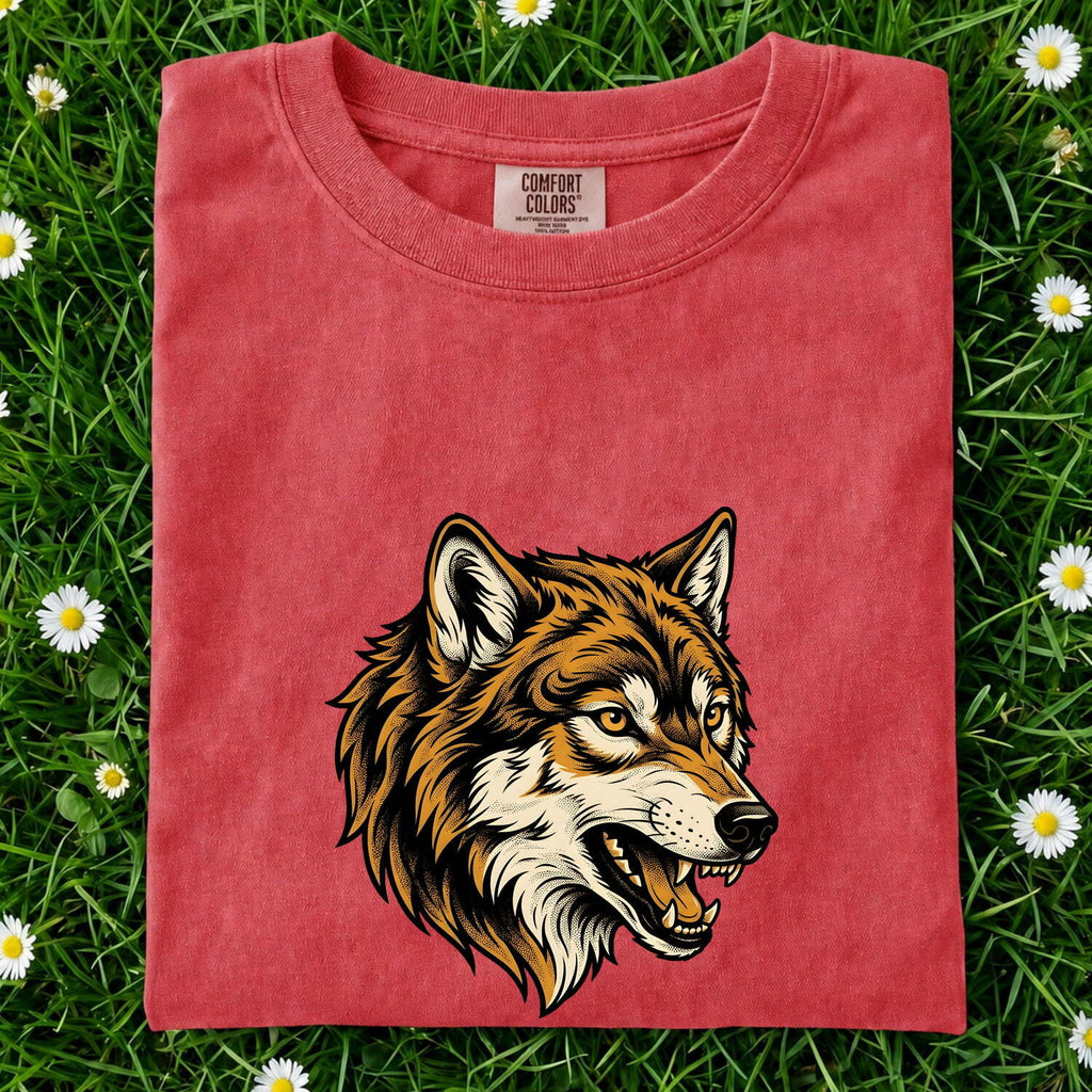 Wolf Shirt, Vintage Wildlife Graphic Tee, Wolf Lover Gift