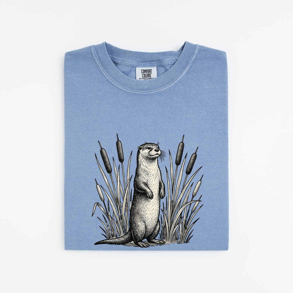 Otter Shirt, Vintage Wildlife Tee, Nature Lover Gift
