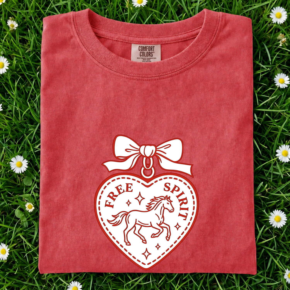 Free Spirit Horse Shirt, Western Cowgirl Tee, Horse Lover Gift