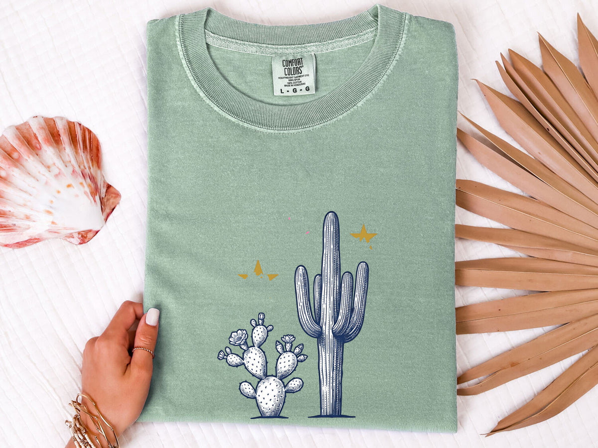 Cactus Shirt, Southwestern Desert Tee, Cactus Lover Gift