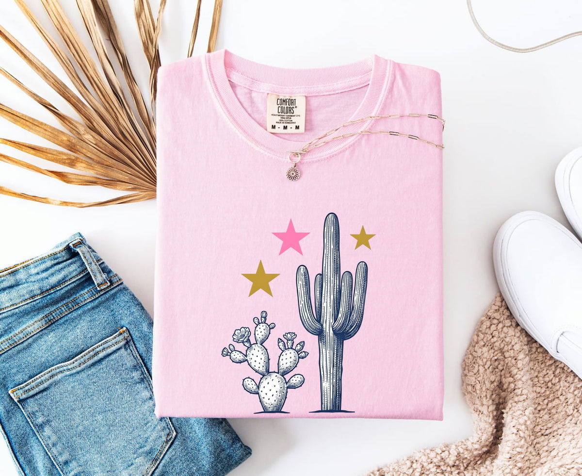 Cactus Shirt, Southwestern Desert Tee, Cactus Lover Gift