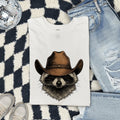 Cowboy Raccoon Shirt, Funny Trash Panda Tee, Western Animal Tee