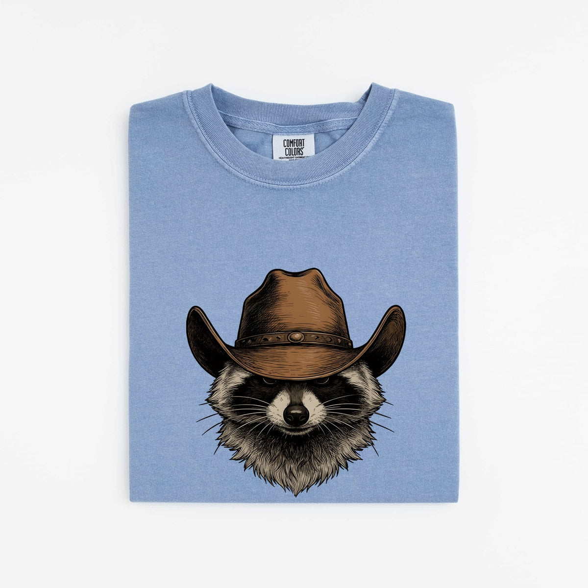 Cowboy Raccoon Shirt, Funny Trash Panda Tee, Western Animal Tee