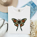 Floral Butterfly Shirt, Butterfly Lover Gift, Botanical Graphic Tee