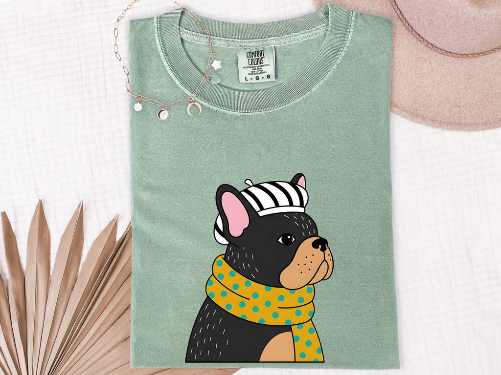 French Bulldog Shirt, Cute Frenchie Tee, Dog Mom Gift, French Bulldog Lover