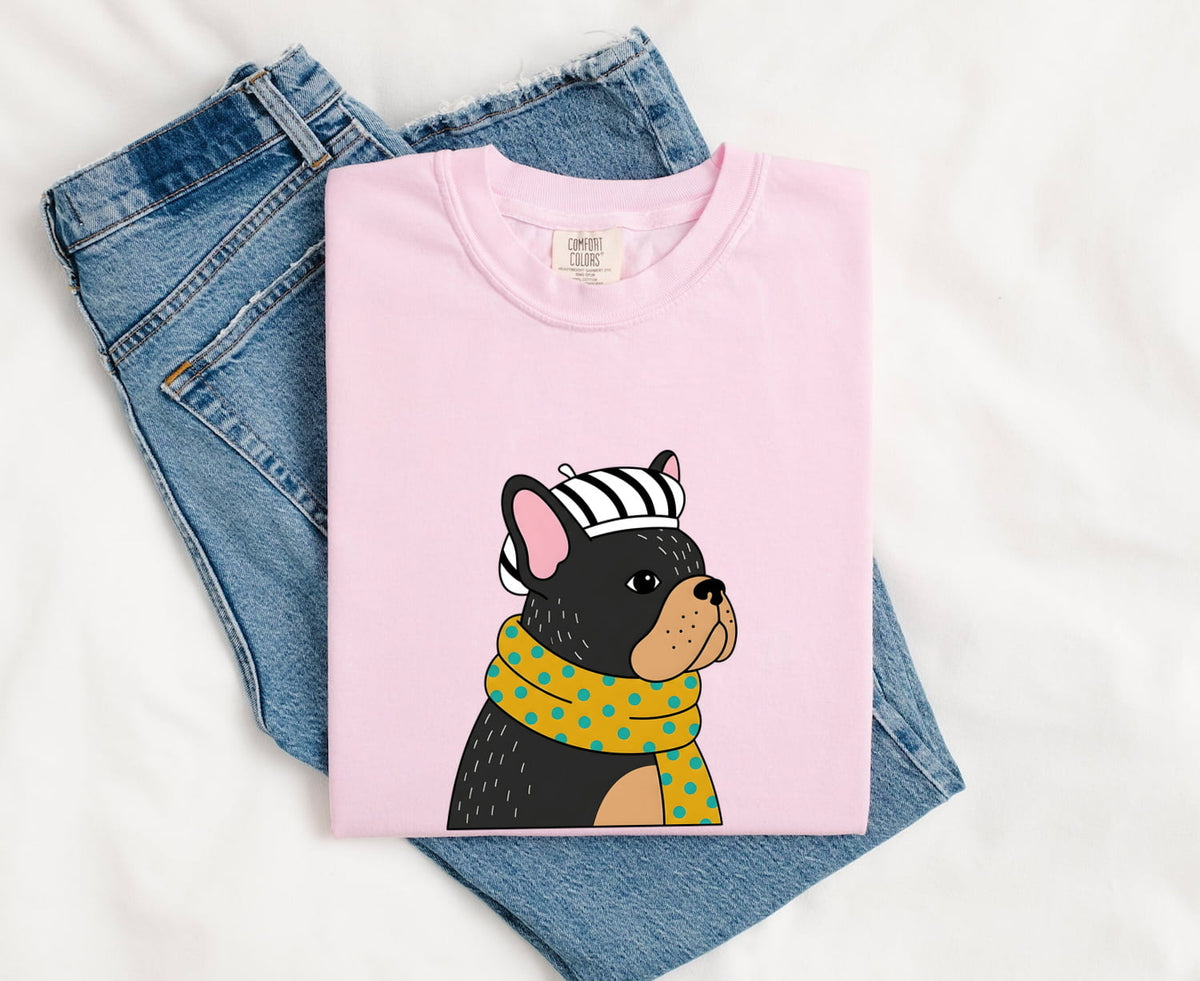 French Bulldog Shirt, Cute Frenchie Tee, Dog Mom Gift, French Bulldog Lover