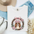 Cavalier King Charles Spaniel Shirt, Cavalier Mom Tee, Floral Dog Lover Gift